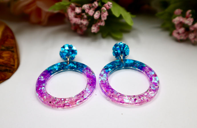 Pride Hoop Earrings (hypoallergenic)