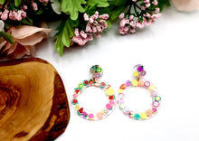 Hoop Fruit Earrings (hypoallergenic)